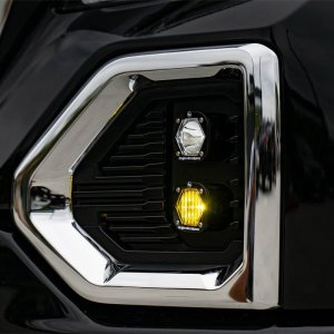 GMC 1500 Fog Light Pocket Kit - Baja Designs - S1 - Clear Spot / Amber - `19-`27